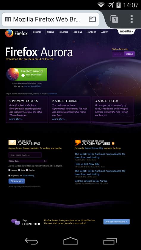 Please enter an email address. Firefox 44 Aurora - Android App - Download - CHIP