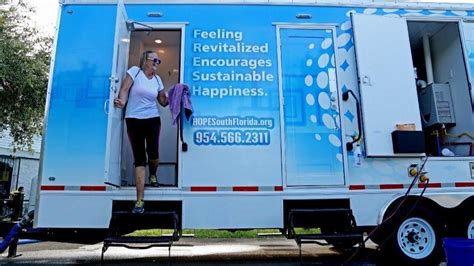 No More Mobile Showers For The Homeless Fort Lauderdale Says Sun