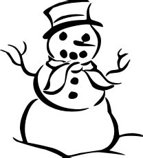 Snowman black and white clip art. Snowman Black And White Clipart | Free download on ClipArtMag
