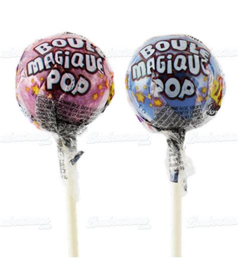 Magic Lollipop Candy With Bubble Gum In Wholesale Packing X 60 Pcs