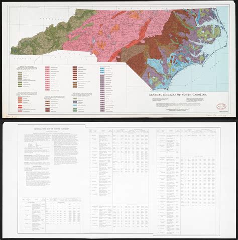 General Soil Map Of North Carolina Library Of Congress