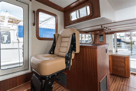 Nordic 40 interior plan & profile plan. Nordic Tugs 40 | BoatTEST