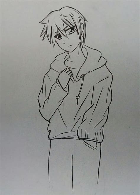 How To Draw An Anime Boy Shounen Feltmagnet Crafts