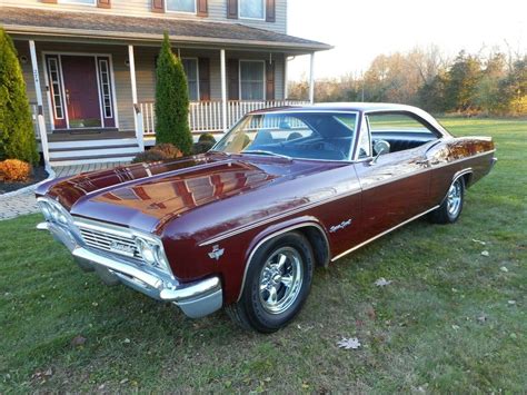 1966 Chevrolet Impala Ss 3274bbl Factory 4 Spd 3 Owner Just In From
