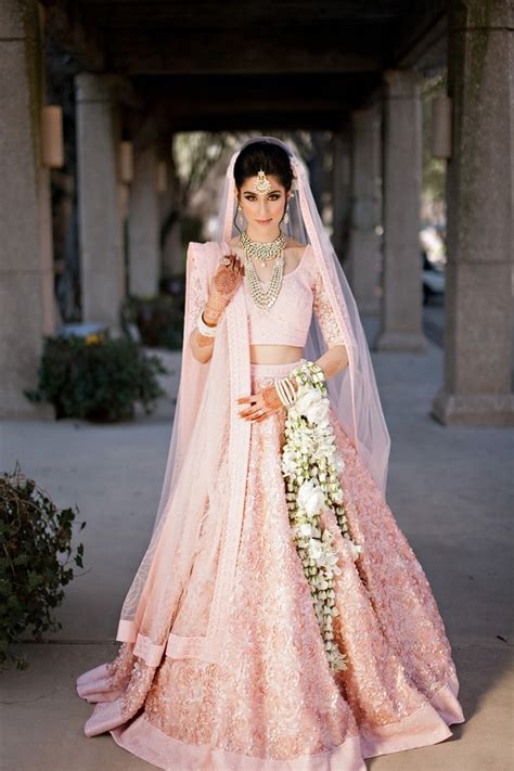 The ultimate indian wedding videos resource just for indian brides! 10 Pastel Pink Wedding Lehengas That The Coolest Indian ...