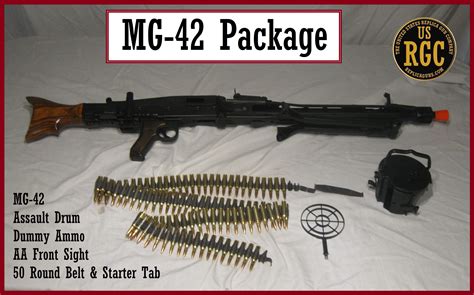 Wwii Axis German Mg 42 Package The United States Replica Gun Company