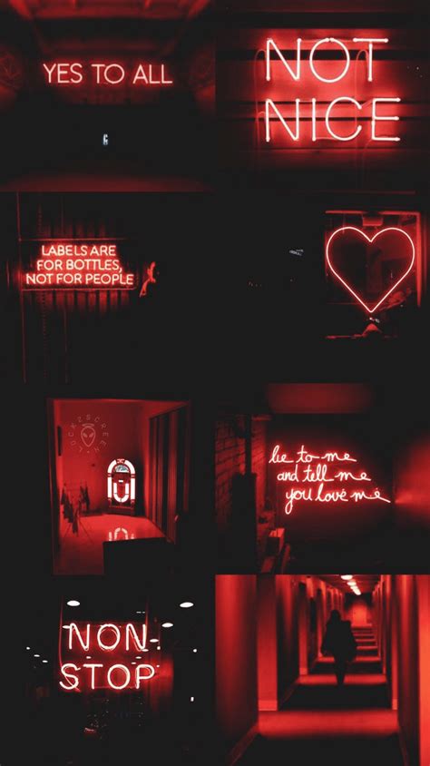 Red Love Aesthetic Wallpapers Wallpaper Cave
