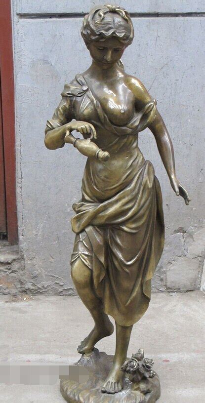 Western Art Bronze Sculpture Statue Naked Woman Sex Belle Pair My XXX Hot Girl