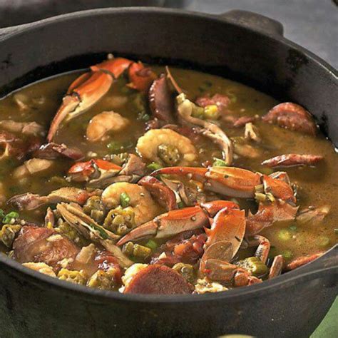 Add celery, onion, bell pepper, chicken, and sausage and cook for 10 minutes. Travel | Gumbo recipe, Seafood gumbo recipe, Cajun recipes