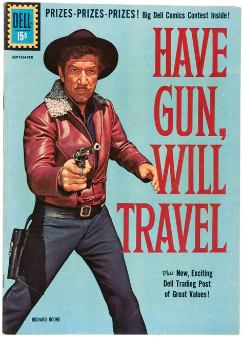 Hakes Have Gun Will Travel Richard Boones Paladin Screen Worn