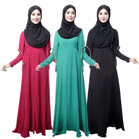 2015 New Islamic Clothing For Women Muslim Abaya Dress Turkish Women