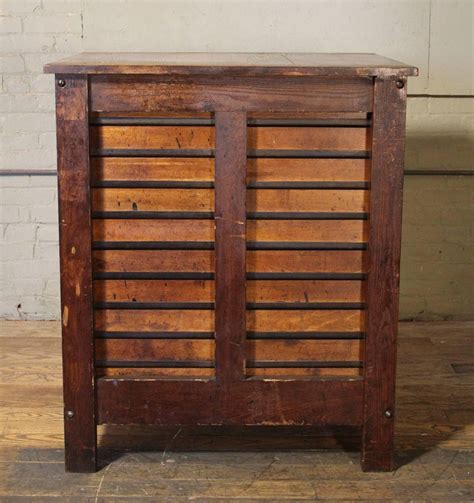Maybe you would like to learn more about one of these? Wooden Printing Storage Cabinet by Hamilton For Sale at ...