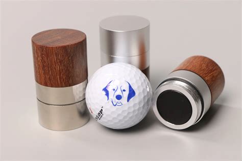 Personalized Large Aluminum Golf Ball Stamper Dia20mm Best T For
