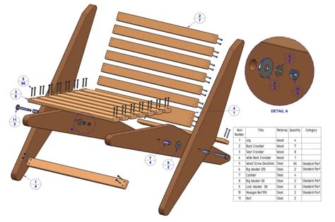 Wood Wood Folding Chair Plans How To Build An Easy Diy Woodworking
