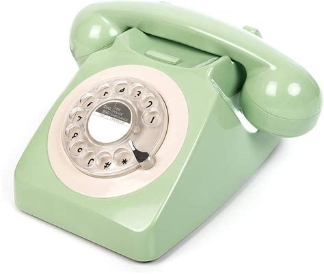 Gpo 746 Rotary 1970s Style Retro Landline Phone Curly Cord Authentic