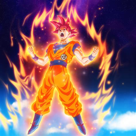2048x2048 Goku Dragon Ball Super Anime Hd Ipad Air Hd 4k Wallpapers Images Backgrounds Photos