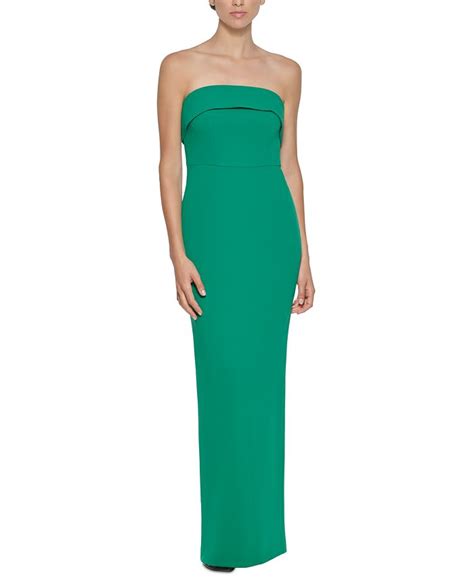 introducir 65 imagen calvin klein strapless dress vn