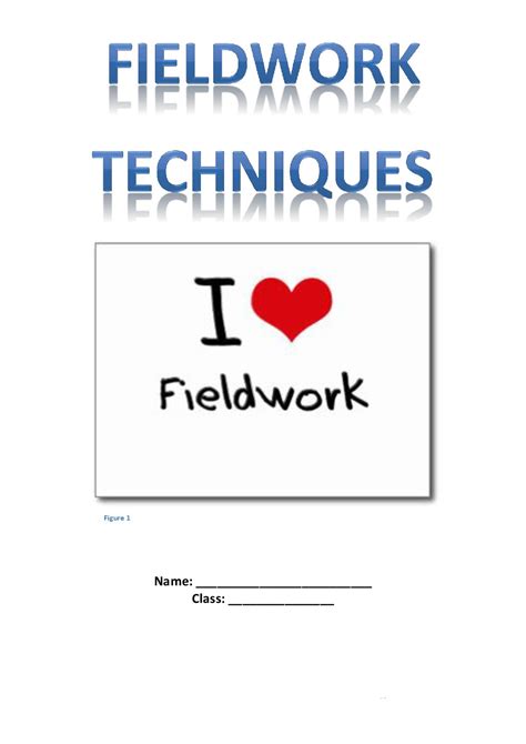 Fieldwork Techniques Teacha