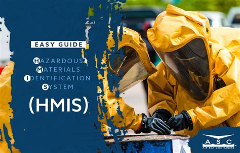 Easy Guide Hazardous Materials Identification System Hmis By Asc Inc