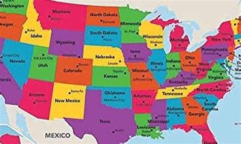10 The Map Of The United States Labeled Wallpaper Ideas Wallpaper