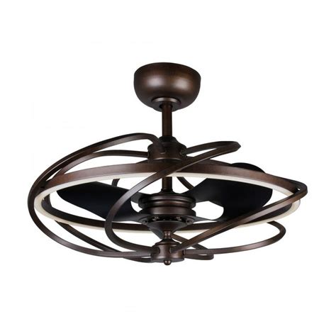 Ceiling fan with led light and remote. 27 Inch Solstice Modern LED Reversible 3 Blade Ceiling Fan ...