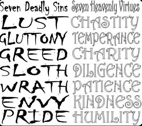 Prayer To Overcome The Seven Deadly Sins