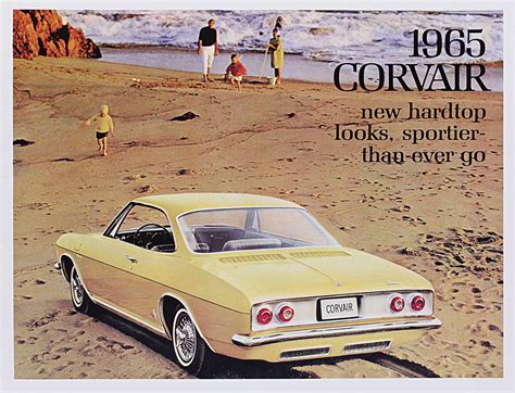 Sales Brochure Full Color 1965 Corvair