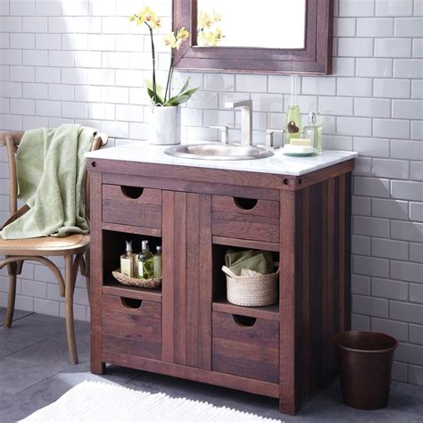 Bathroom Cabinets Mission West Kitchen And Bath Reclaimed Wood