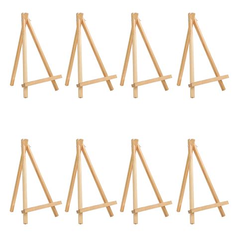 Buy Belle Vous 8 Pack Wooden Op Art Display Easel 30cm12 Inches