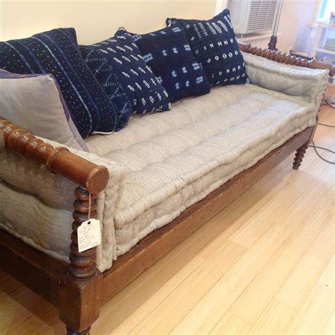 Buy cushion firm mattresses at macys.com. Antique daybed with handmade french mattress/ cushion ...