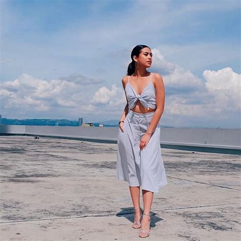 gabbi garcia gma network vlogger filipina dreamland cortez gabby slip dress elegant