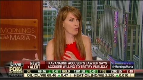 Fox Business Host Woman Who Says Brett Kavanaugh Sexually Assaulted