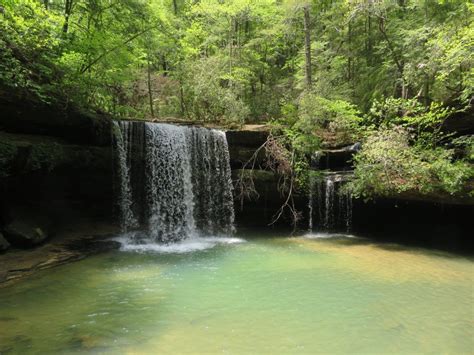 Caney Creek Falls In Bankhead National Forest Alabama Julie Journeys