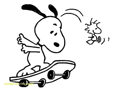 25 Best Image Of Peanuts Coloring Pages Snoopy