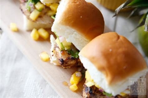 Check spelling or type a new query. Jerk Chicken Sliders with Pineapple Mango Salsa | Chef in ...