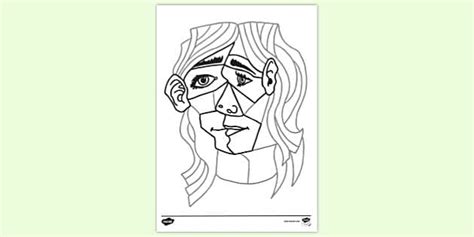 Free Picasso Colouring Page Colouring Sheets Twinkl