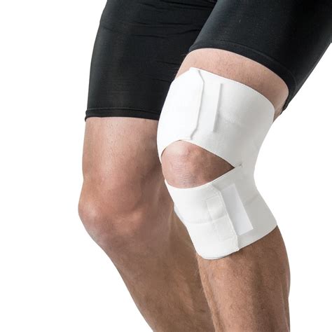 Will wrapping my knee with an ace bandage help stabilize it after injury? answered by dr. Swede-O Elastic Knee Wrap Brace, White - Size 4" - Walmart ...