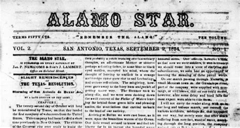 Newspaper Research At The Texas State Library And Archives Tslac