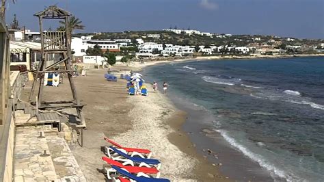 Hersonissos Crete Beach By The Harbour Youtube