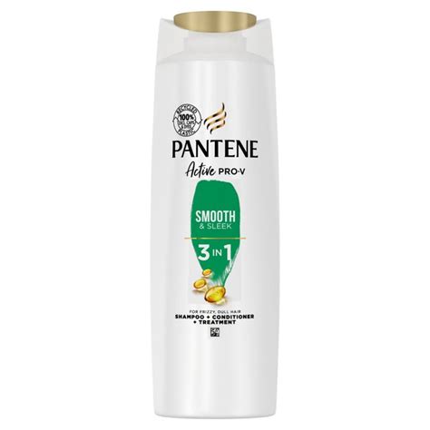 Pantene Pro V 3in1 Smooth And Sleek Shampoo And Conditioner Ocado