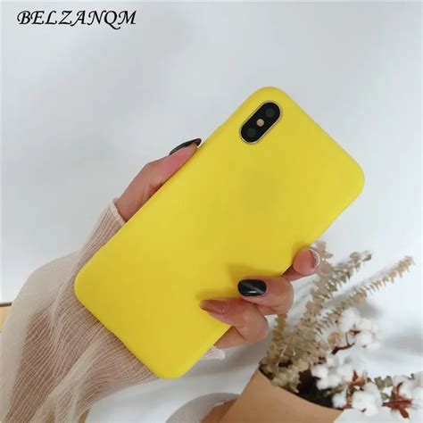 Soft Silicone Tpu Rubber Case For Iphone X Xs Max Matte Cover Full