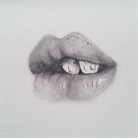 100 Drawings Of Lips Mouths And Teeth