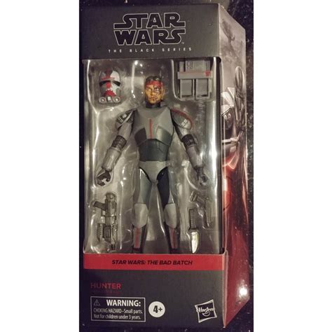 Star Wars The Black Series Bad Batch Hunter 6 Inch Action Figure Sealed In Stock Shopee