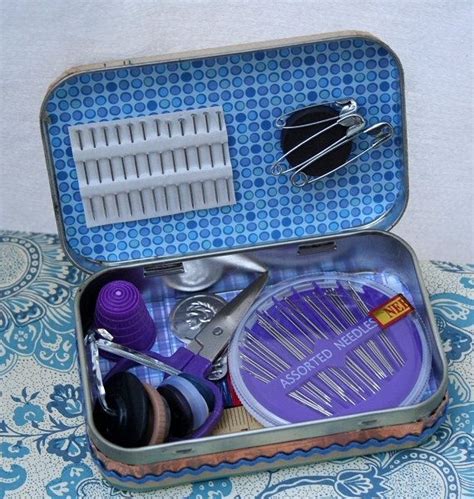 Altered Altoid Tin Sewing Kit So Cute Would Make A Great T Too