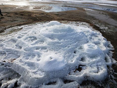 Rare Salt Formations Appear Along The Great Salt Lake Science News