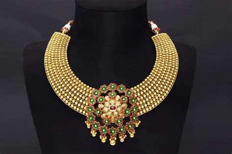 gold necklace set at rs 100000 piece gold necklace set in vadodara id 12474093288