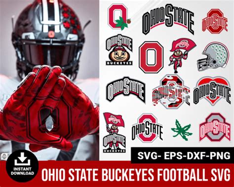Ohio State Buckeyes Bundle Svg Svgforcrafters Free And Premium Svg