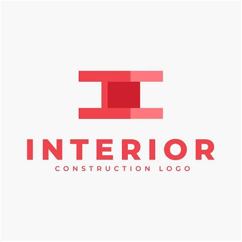 Premium Vector Interior Construction Logo Template