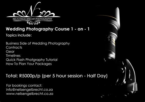Wedding Photography Course 1 On 1 Light Lounge Studio Cape Town