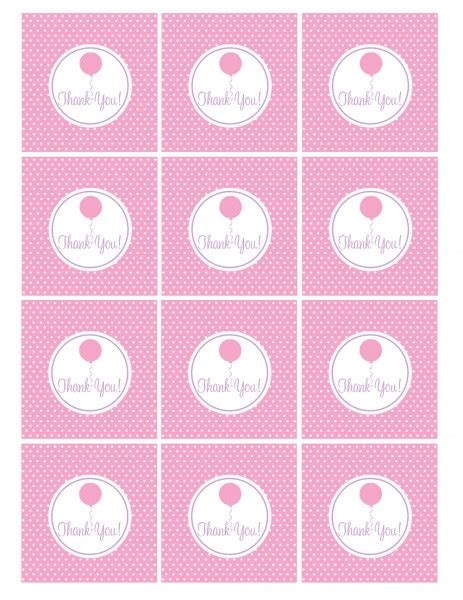 8 Best Images Of Free Printable Party Tags Free Printable Birthday